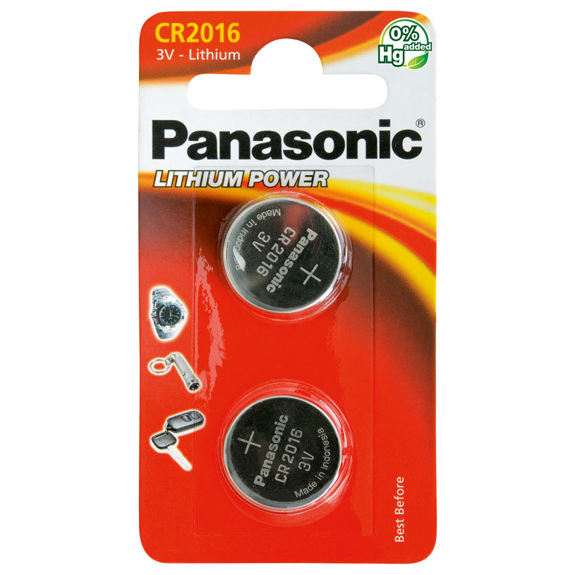 ***БАТ.PANASONIC CR-2016 / 2БР. ***БАТ.PANASONIC CR-2016 / 2БР.