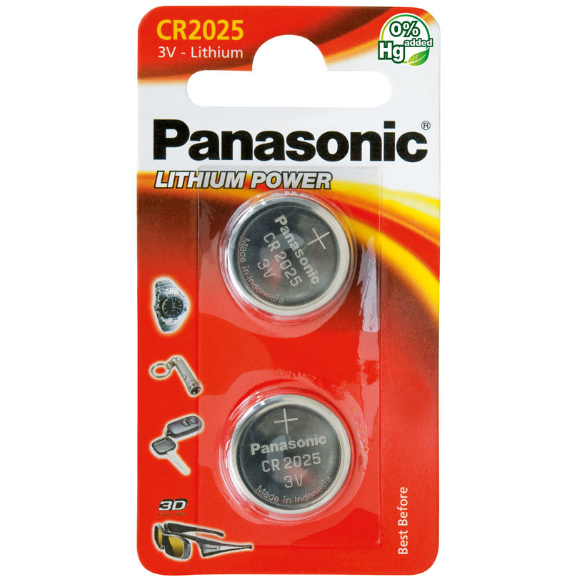 ***БАТ.PANASONIC CR-2025 / 2БР. ***БАТ.PANASONIC CR-2025 / 2БР.