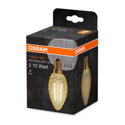 LED КР E14 1.4W BW13 FIL VINTAGE OSRAM LED КР E14 1.4W BW13 FIL VINTAGE OSRAM