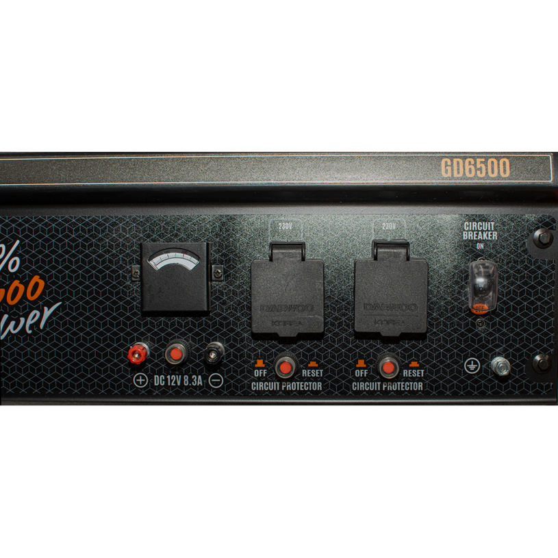 DAEWOO ГЕНЕРАТОР БЕНЗ. GD6500 5.0/5.5 KW DAEWOO ГЕНЕРАТОР БЕНЗ. GD6500 5.0/5.5 KW