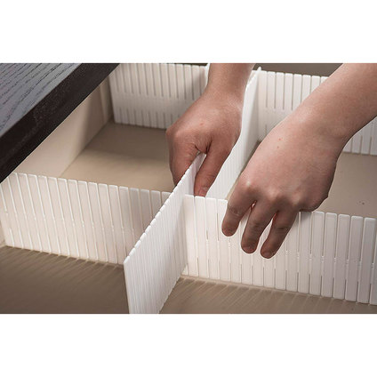 РАЗДЕЛИТЕЛ ЗА ЧЕКМЕДЖЕ БЯЛ 44x10 cm РАЗДЕЛИТЕЛ ЗА ЧЕКМЕДЖЕ БЯЛ 44x10 cm