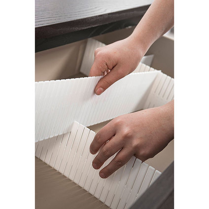 РАЗДЕЛИТЕЛ ЗА ЧЕКМЕДЖЕ БЯЛ 44x10 cm РАЗДЕЛИТЕЛ ЗА ЧЕКМЕДЖЕ БЯЛ 44x10 cm