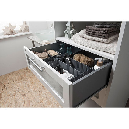 РАЗДЕЛИТЕЛ ЗА ЧЕКМЕДЖЕ СИВ 44x10 cm РАЗДЕЛИТЕЛ ЗА ЧЕКМЕДЖЕ СИВ 44x10 cm