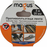 ПРОТИВОПЛЪЗГАЩА ЛЕНТА 5 m/25 mm ЧЕРНА ПРОТИВОПЛЪЗГАЩА ЛЕНТА 5 m/25 mm ЧЕРНА
