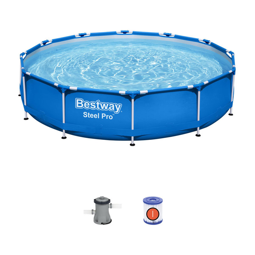 БАСЕЙН 366x76 ФИЛ BESTW 56681 STEEL PRO БАСЕЙН 366x76 ФИЛ BESTW 56681 STEEL PRO