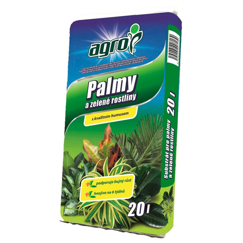 AGRO Substrate for Green Plants and Palms 20 L