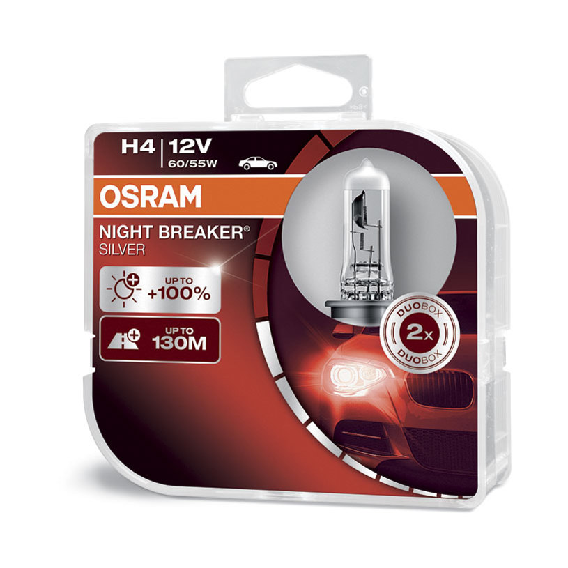 OSRAM DUOBOX 64193 NBS H4 60/55W 12V