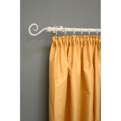 РАЗТЕГАЕМ КОРНИЗ ХУК 130-240 СМ БЯЛ РАЗТЕГАЕМ КОРНИЗ ХУК 130-240 СМ БЯЛ