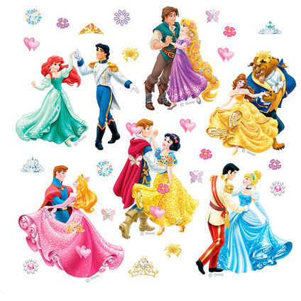 СТИКЕР DISNEY 30Х30/1Ч ПРИНЦЕСА СТИКЕР DISNEY 30Х30/1Ч ПРИНЦЕСА