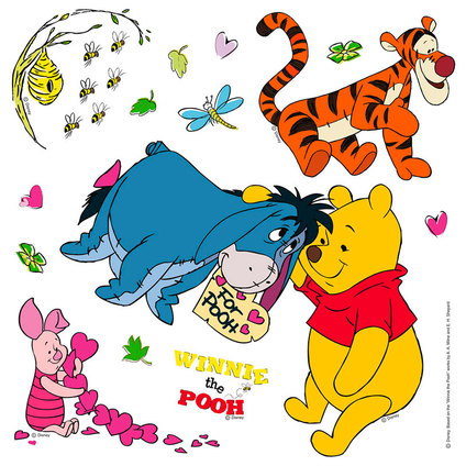 СТИКЕР DISNEY 30Х30/1Ч МЕЧО ПУХ СТИКЕР DISNEY 30Х30/1Ч МЕЧО ПУХ