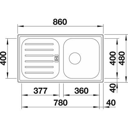 КУХН.МИВКА FLEX PRO 45S ДЕСЕН ОТЦ86Х48^^ КУХН.МИВКА FLEX PRO 45S ДЕСЕН ОТЦ86Х48^^