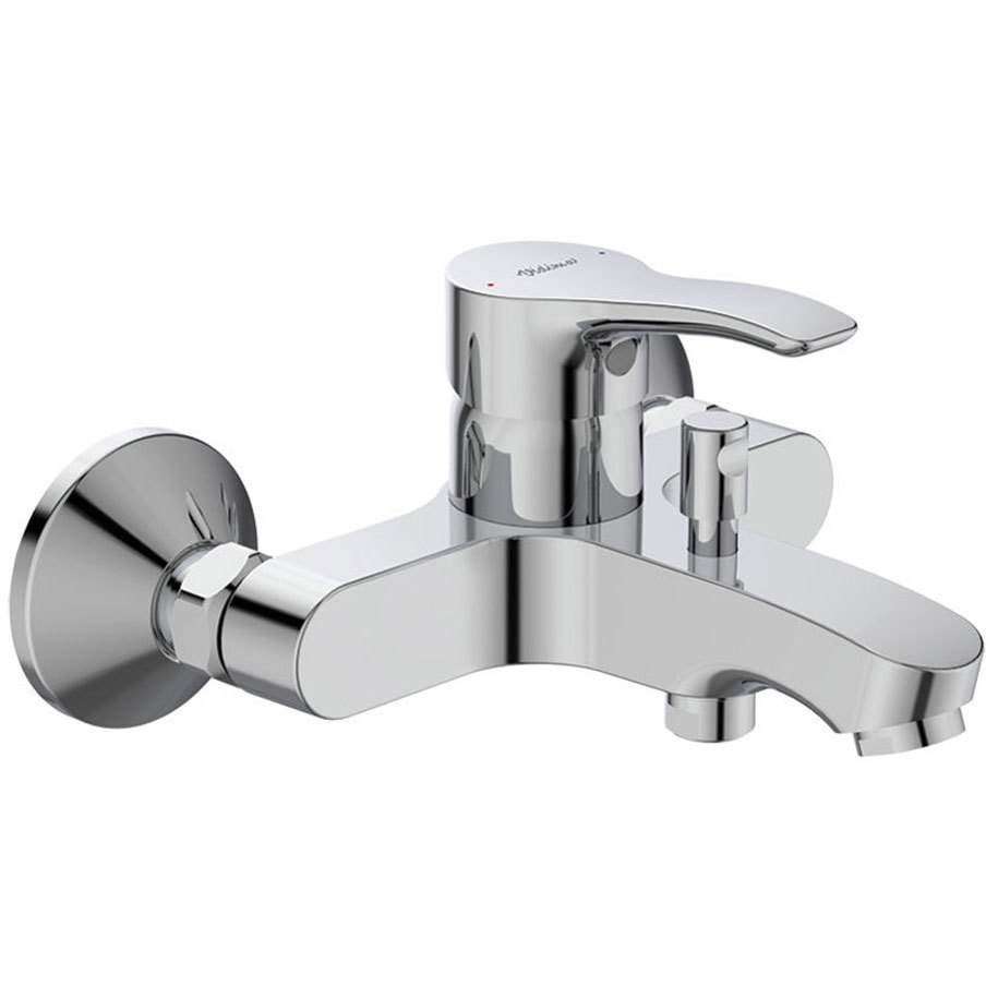 VIDIMA SevaS BC388AA Wall-Mounted Bath and Shower Mixer, Chrome