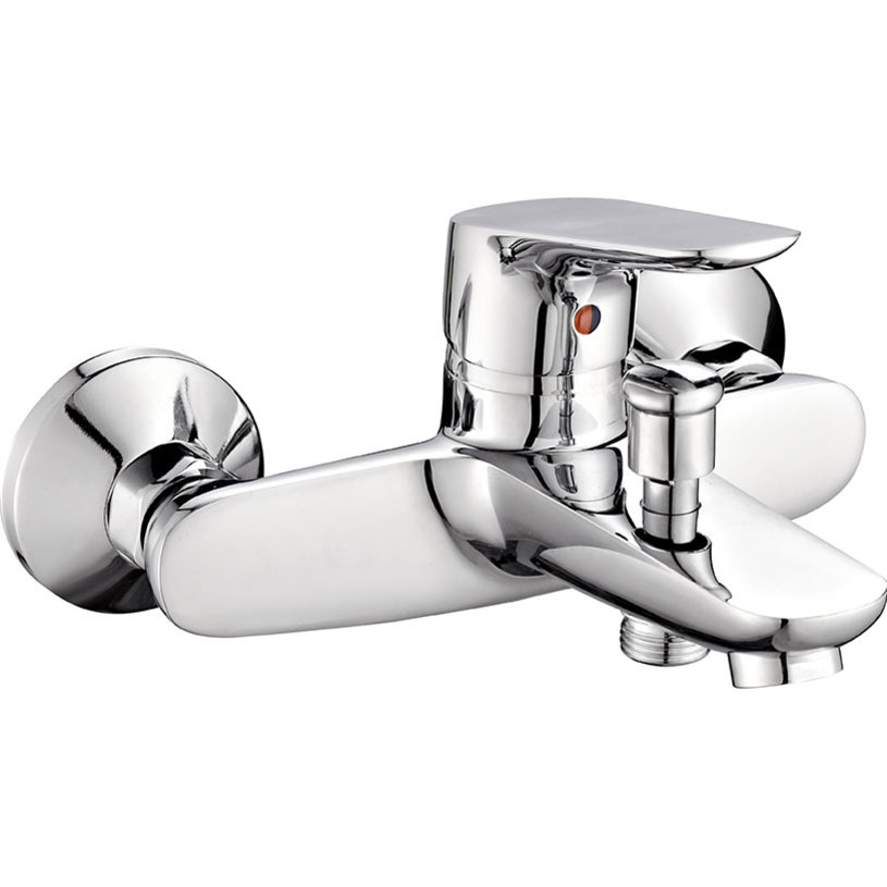 FORMA VITA Kapri Wall-Mounted Bath and Shower Mixer Tap, Single Lever