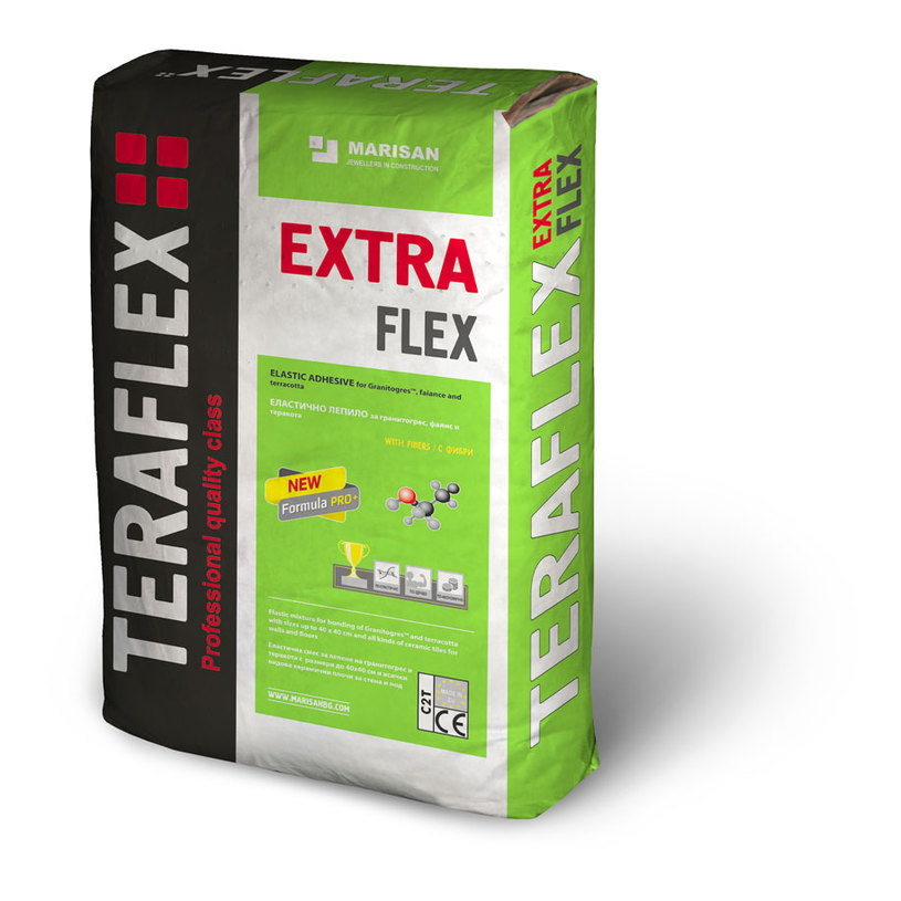 **ЛЕП.ПЛОЧ ТЕРАФЛЕКС EXTRAFLEX ФИБРИ25KG **ЛЕП.ПЛОЧ ТЕРАФЛЕКС EXTRAFLEX ФИБРИ25KG