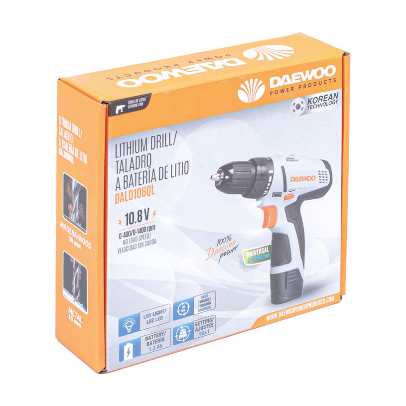 DAEWOO АКУМ.ВИНТ.10.8V 2СК. 1БАТ. 1.5AH DAEWOO АКУМ.ВИНТ.10.8V 2СК. 1БАТ. 1.5AH