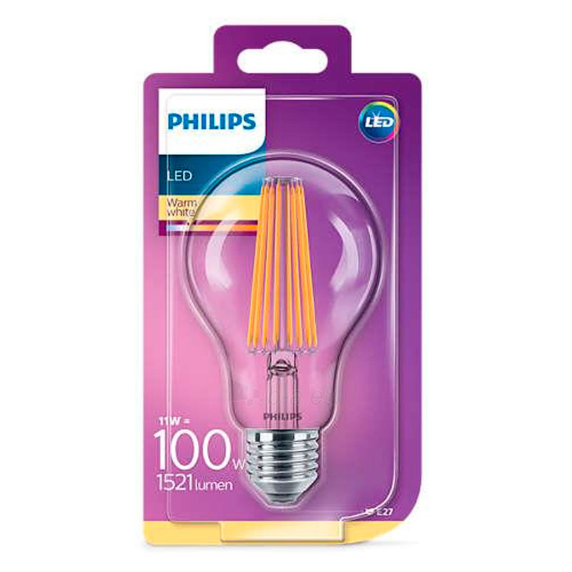 LED КР E27 11W 27K 1521L A67 FIL PHILIPS LED КР E27 11W 27K 1521L A67 FIL PHILIPS