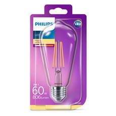 LED КР E27 7W 27K 806LM ST64 FIL PHILIPS LED КР E27 7W 27K 806LM ST64 FIL PHILIPS