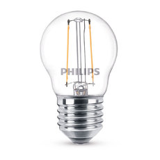 LED КР E27 2W 27K 250LM P45 FIL PHILIPS LED КР E27 2W 27K 250LM P45 FIL PHILIPS