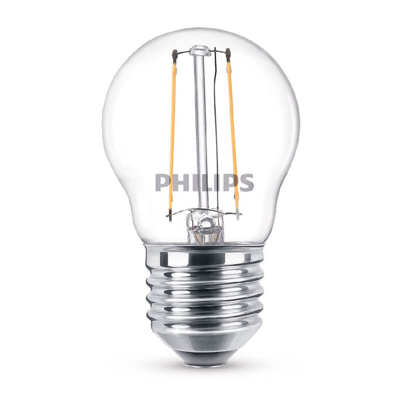 LED КР E27 2W 27K 250LM P45 FIL PHILIPS LED КР E27 2W 27K 250LM P45 FIL PHILIPS