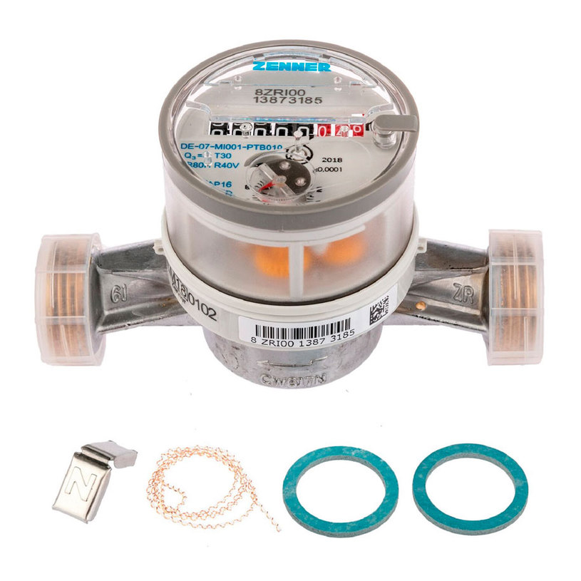 ВОДОМЕР СТУДЕНА ВОДА 3/4", 4м3 (20мм) ВОДОМЕР СТУДЕНА ВОДА 3/4", 4м3 (20мм)