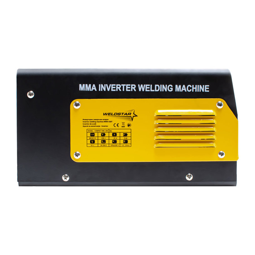 WELDSTAR ИНВ.ЗАВАР.АПАРАТ COMPACT ARC200 WELDSTAR ИНВ.ЗАВАР.АПАРАТ COMPACT ARC200