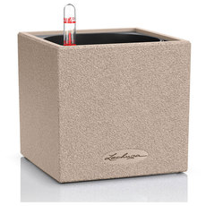 КАШПА 14X14CM С НАПОИТЕЛНА СИСТЕМА LECHUZA CANTO STONE КАШПА 14X14CM С НАПОИТЕЛНА СИСТЕМА LECHUZA CANTO STONE