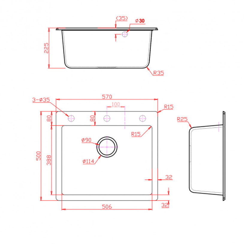 #ГРАНИТНА МИВКА ПРАВОЪГЪЛНА СИВА@ #ГРАНИТНА МИВКА ПРАВОЪГЪЛНА СИВА@