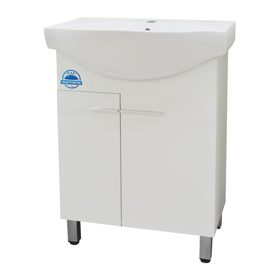 PVC body built for humid bathrooms