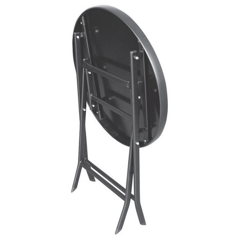 МАСА МЕТАЛ СЪС СТЪКЛО Ф60x70cm МАСА МЕТАЛ СЪС СТЪКЛО Ф60x70cm