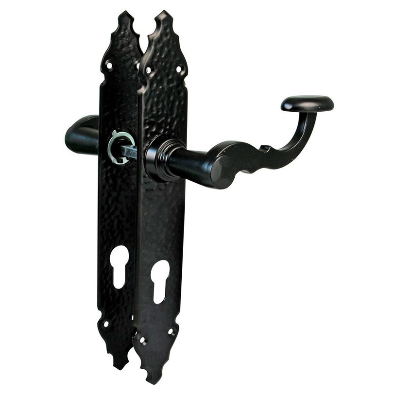 Дръжка врата 109-280x45/90мм, черно мат Дръжка врата 109-280x45/90мм, черно мат