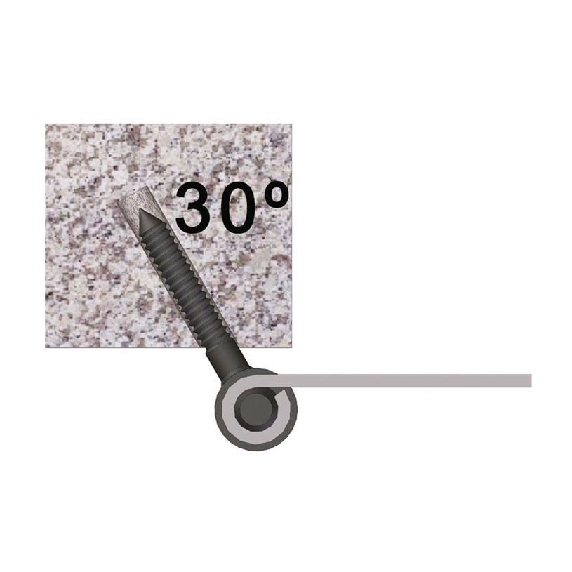 Панта за стена мод.4700, ф14, черно мат Панта за стена мод.4700, ф14, черно мат