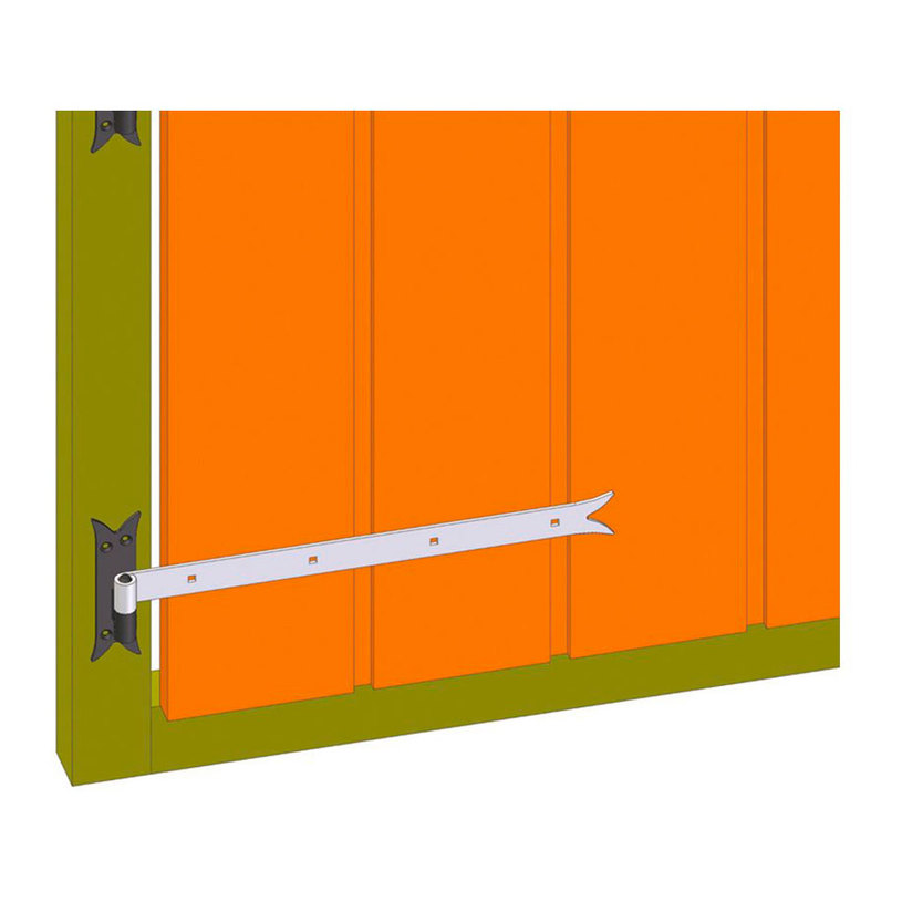 Панта за стена мод.4800, ф16/16мм, черно Панта за стена мод.4800, ф16/16мм, черно