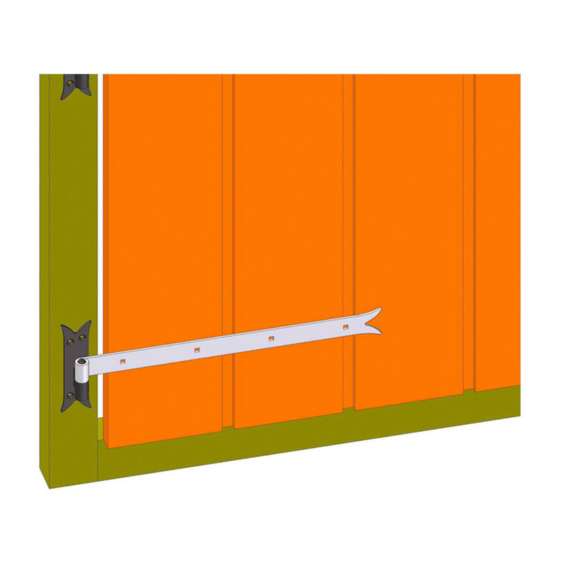 Панта за стена мод.4800, ф16/28мм, черно Панта за стена мод.4800, ф16/28мм, черно