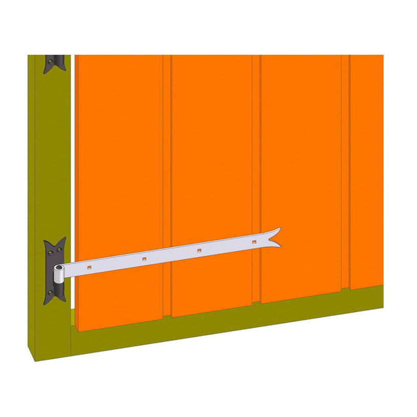Панта за стена мод.4800, ф16/28мм, черно Панта за стена мод.4800, ф16/28мм, черно