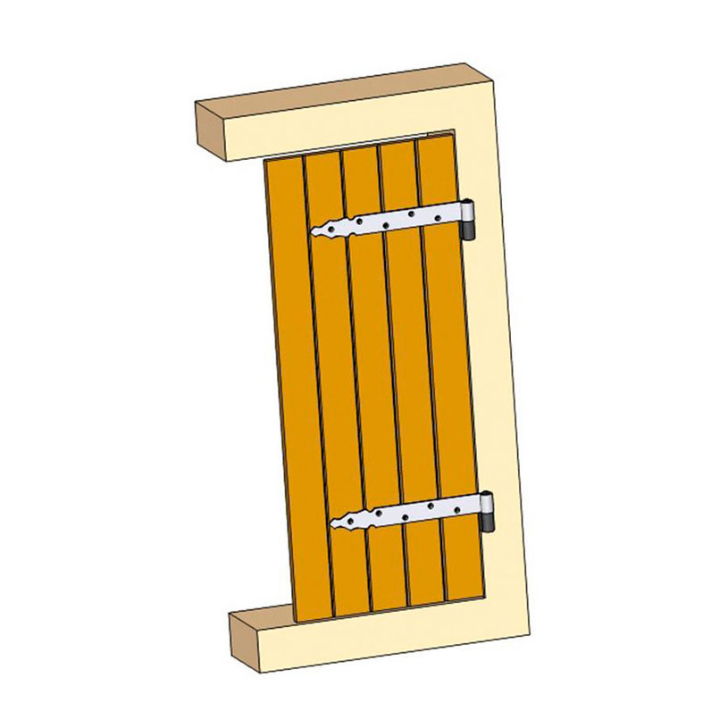 Панта Т-образна мод.5000, дясна, черно м Панта Т-образна мод.5000, дясна, черно м