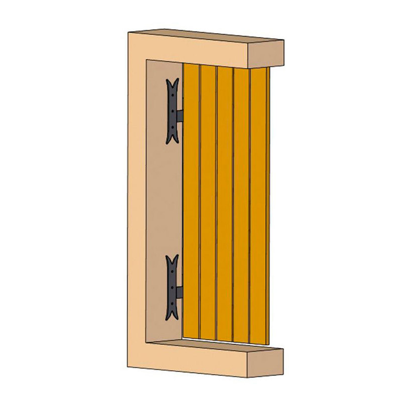 Панта Т-образна мод.5000, лява, черно ма Панта Т-образна мод.5000, лява, черно ма