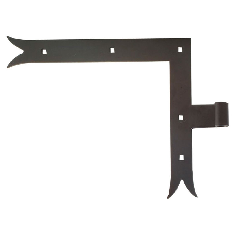 Панта ъглова мод.4000, дясна, черно мат Панта ъглова мод.4000, дясна, черно мат