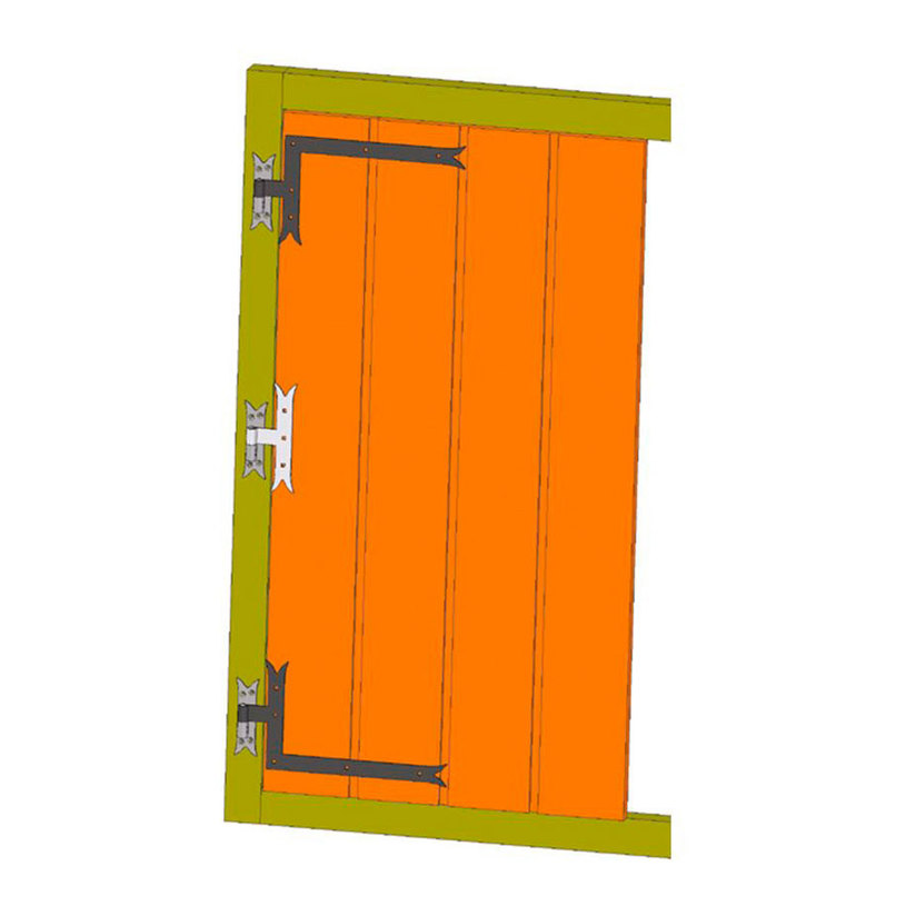 Панта ъглова мод.4000, лява, черно мат Панта ъглова мод.4000, лява, черно мат