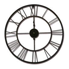 СТЕНЕН ЧАСОВНИК МЕТАЛ ЧЕРЕН 60СМ СТЕНЕН ЧАСОВНИК МЕТАЛ ЧЕРЕН 60СМ