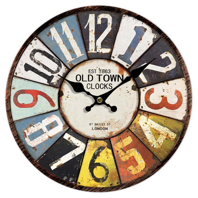 **СТЕНЕН ЧАСОВНИК АРТ D 34СМ МИКС **СТЕНЕН ЧАСОВНИК АРТ D 34СМ МИКС