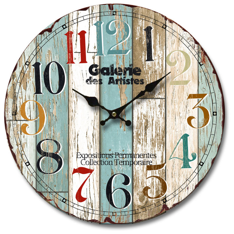 **СТЕНЕН ЧАСОВНИК АРТ D 34СМ МИКС **СТЕНЕН ЧАСОВНИК АРТ D 34СМ МИКС