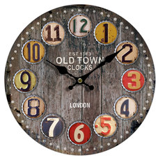 **СТЕНЕН ЧАСОВНИК АРТ D 34СМ МИКС **СТЕНЕН ЧАСОВНИК АРТ D 34СМ МИКС