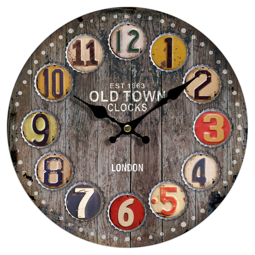 **СТЕНЕН ЧАСОВНИК АРТ D 34СМ МИКС **СТЕНЕН ЧАСОВНИК АРТ D 34СМ МИКС