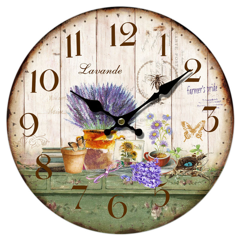 СТЕНЕН ЧАСОВНИК ФЛОРАЛ D 34СМ МИКС СТЕНЕН ЧАСОВНИК ФЛОРАЛ D 34СМ МИКС