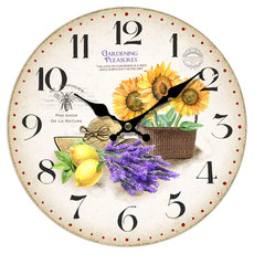 СТЕНЕН ЧАСОВНИК ФЛОРАЛ D 34СМ МИКС СТЕНЕН ЧАСОВНИК ФЛОРАЛ D 34СМ МИКС