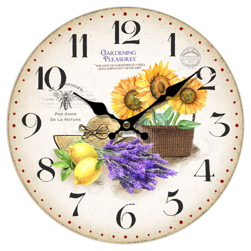 СТЕНЕН ЧАСОВНИК ФЛОРАЛ D 34СМ МИКС СТЕНЕН ЧАСОВНИК ФЛОРАЛ D 34СМ МИКС