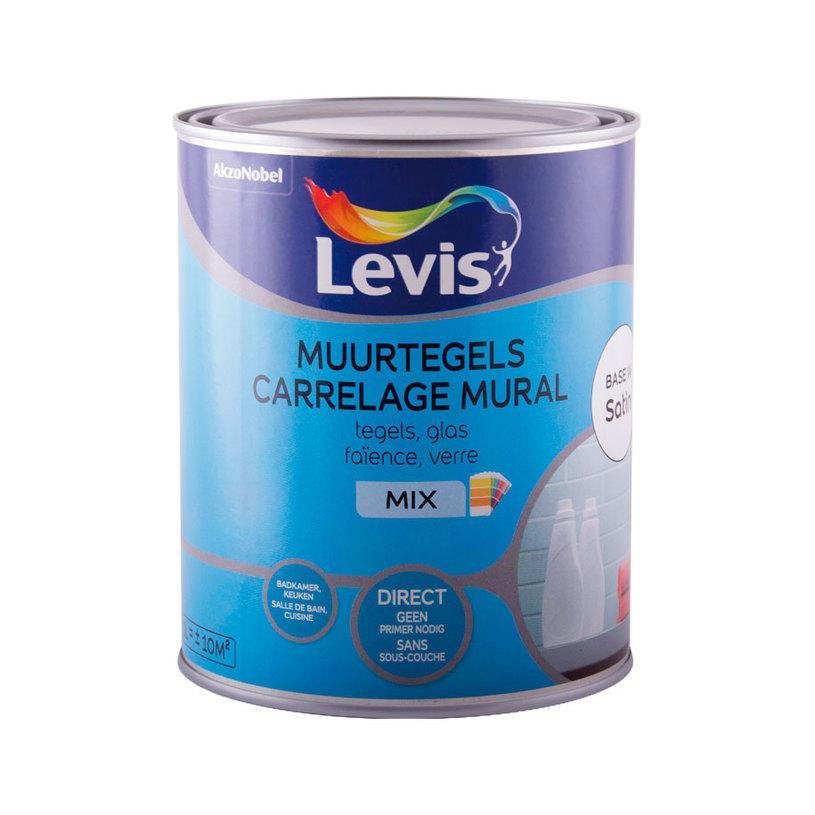 БОЯ ЗА СТЕННИ ПЛОЧКИ SATIN БАЗА W 1 L БОЯ ЗА СТЕННИ ПЛОЧКИ SATIN БАЗА W 1 L