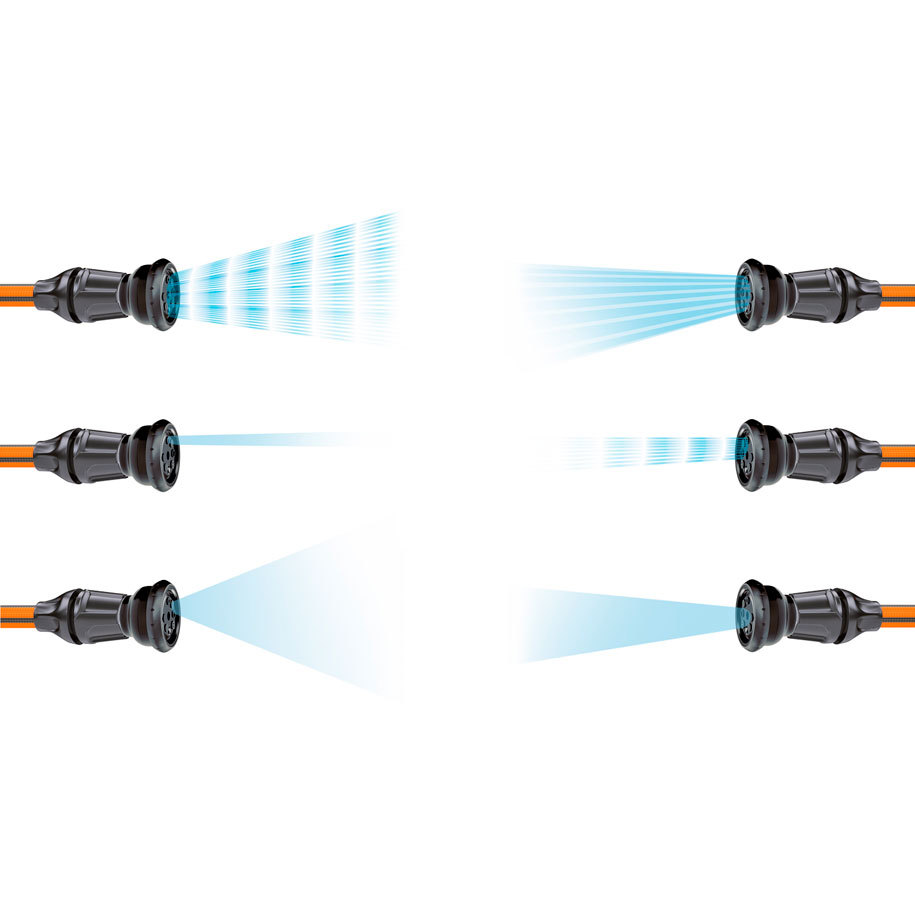 Soft, lightweight hose that resists tangling