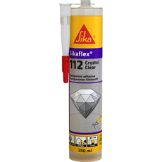 ЛЕПИЛО - УПЛЪТНИТЕЛ ПРОЗРАЧНО SIKA SIKAFLEX 112 CRYSTAL CLEAR ЛЕПИЛО - УПЛЪТНИТЕЛ ПРОЗРАЧНО SIKA SIKAFLEX 112 CRYSTAL CLEAR