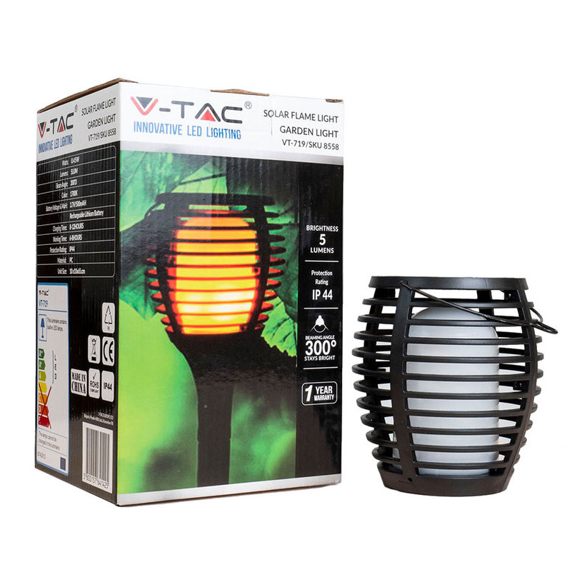 LED СОЛАРНО ГРАДИНСКО ТЯЛО 3В1 1W V-TAC LED СОЛАРНО ГРАДИНСКО ТЯЛО 3В1 1W V-TAC